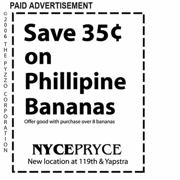 PHILLIPINE banannas